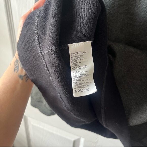 Tommy Bahamas Sweater Men XL Pullover Gray/Black 1/4 Zip Reversible - Picture 4 of 6